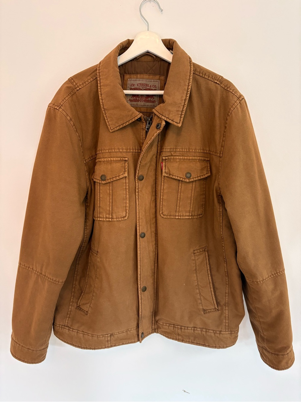 Levi's Tan Workshirt Jacket